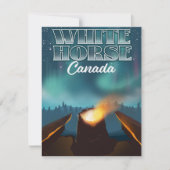 reisposter White Horse Canada (Voorkant)