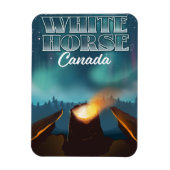 reisposter White Horse Canada Magneet (Verticaal)