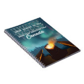 reisposter White Horse Canada Notitieboek (Rechterzijde)