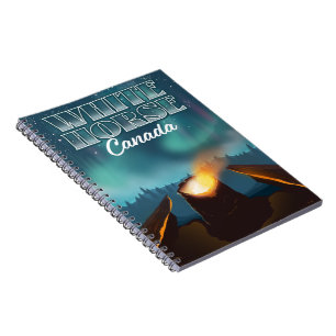 reisposter White Horse Canada Notitieboek