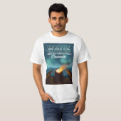 reisposter White Horse Canada T-shirt (Voorkant volledig)