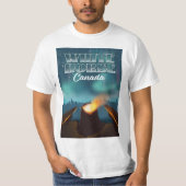 reisposter White Horse Canada T-shirt (Voorkant)
