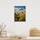 Reisposter Yosemite National Park Poster (Keuken)
