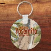 Reisposter Yosemite National Park Sleutelhanger (Voorkant)