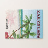 Reisposter Zakynthos Griekenland Legpuzzel (Horizontaal)