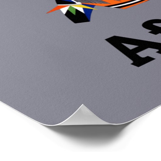 Reisposter Zuid-Afrika Poster (Hoek)