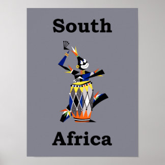 Reisposter Zuid-Afrika Poster
