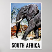 Reisposter Zuid-Afrika Poster (Voorkant)