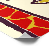 Reisposter Zuid-Afrika Poster (Hoek)