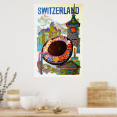 reisposter Zwitserland Poster (Keuken)