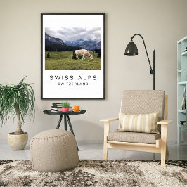 Reisposter, Zwitserse Koe,  Poster
