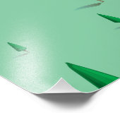 Reisposterkaart meer Garda Italië Foto Afdruk (Hoek)