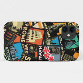 Reisposters retro  Europe azione usa Case-Mate iPhone Case (Achterkant (horizontaal))