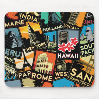 Reisposters retro Europe azione usa Muismat