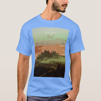 ReispostersBezoek Toscane Italië T-shirt