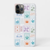 Reispostzegels Case-Mate iPhone Case (Achterkant)