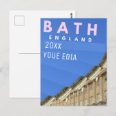 Reisprentkunst Bath Engeland, Reisprentkunst Bath, Briefkaart (Voorkant / Achterkant)