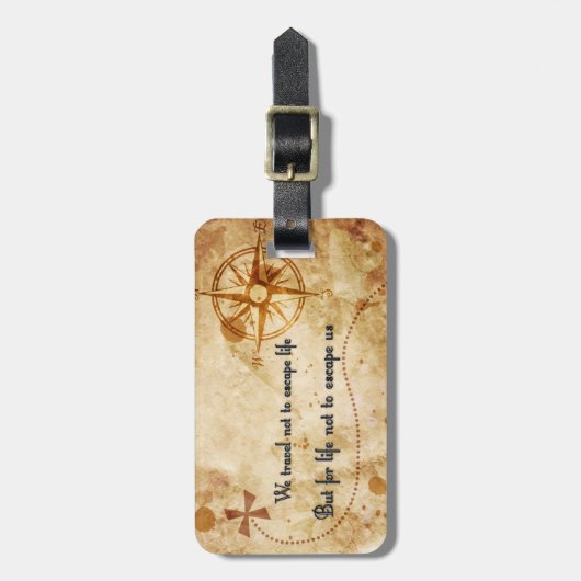 Reisprijs Bagagelabel (Voorkant verticaal)