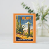  reisreclame in Mexico Briefkaart (Staand voorkant)