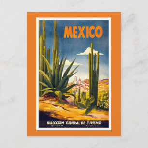 reisreclame in Mexico Briefkaart
