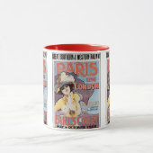 Reisreclame uit het verleden, Parijs in Londen Tre Mok (Midden)