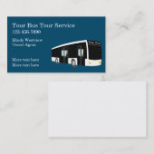 Reisreisagent voor reisrondtraject visitekaartje (Voorkant / Achterkant)