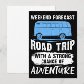 Reisreizen en reizen kaart (Voorkant / Achterkant)