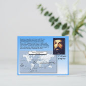 Reisreizen voor onderwijs, geschiedenis, Ferdinand Briefkaart (Staand voorkant)