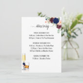 Reisroute Marine bloemen Bubble en Bourbon Informatiekaartje (Staand voorkant)