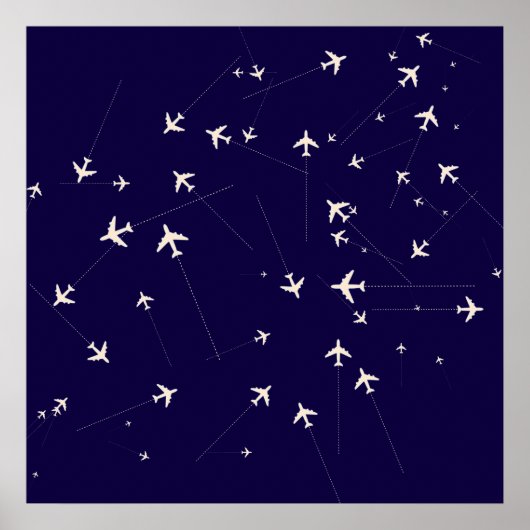 reisroutes poster (Voorkant)