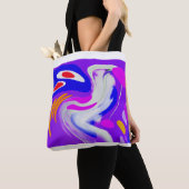 Reisruimte en -tijd mode tote bag (Dichtbij)