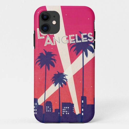 Reisserie Los Angeles iPhone5 Hoesje (Achterkant)