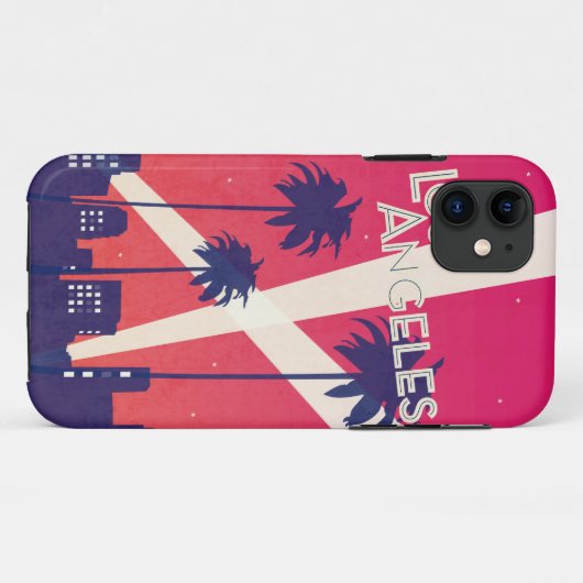 Reisserie Los Angeles iPhone5 Hoesje (Achterkant (horizontaal))