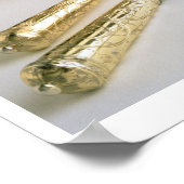 Reisset van een mes, vork, lepel en bekerglas poster (Hoek)