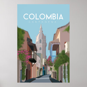 Reisstad Cartajena colombia Poster
