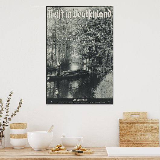 Reist in Duitsland Poster (Keuken)