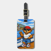 Reistag voor cruise bagagelabel (Voorkant verticaal)