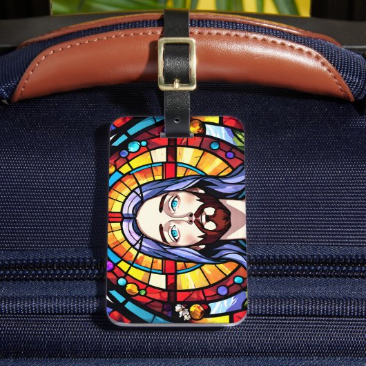 Reistas met Jezus Christus - Christelijke Aanpassi Bagagelabel (Voorkant Insitu 2)