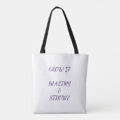Reistas  tote bag (Achterkant)