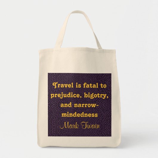 reistas tote bag (Voorkant)