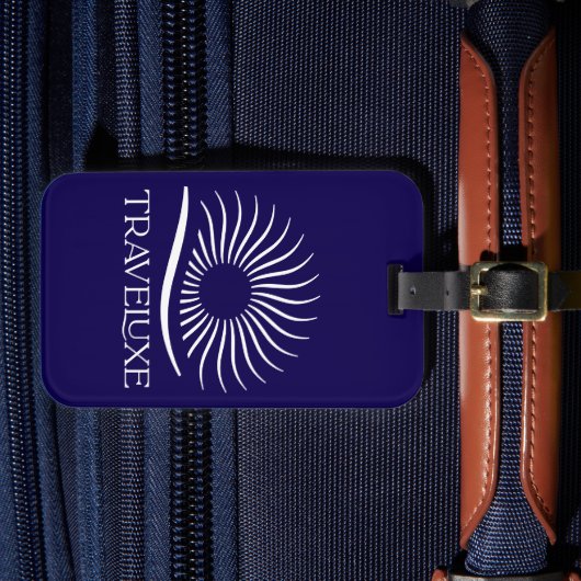 Reistas Traveluxe Bagagelabel (Voorkant Insitu 4)