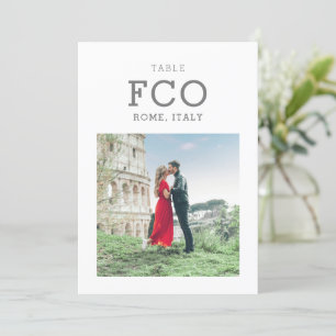 Reisthema Bestemming Fotolijst nummer Kaart