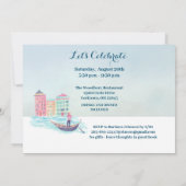 Reisthema bij pensionering kaart (Achterkant)