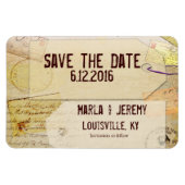 Reisthema sla de datummagneet op magneet (Horizontaal)