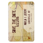 Reisthema sla de datummagneet op magneet (Verticaal)