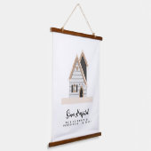 Reistherapie - aangepast huis hangend wandkleed (Gebogen)