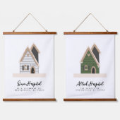 Reistherapie - aangepast huis hangend wandkleed (Dubbel)