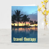 Reistherapie Kaart (Gele Bloem)