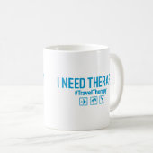 Reistherapie Koffiemok (Voorkant rechts)