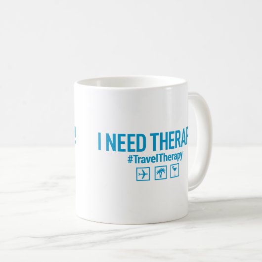 Reistherapie Koffiemok (Voorkant rechts)